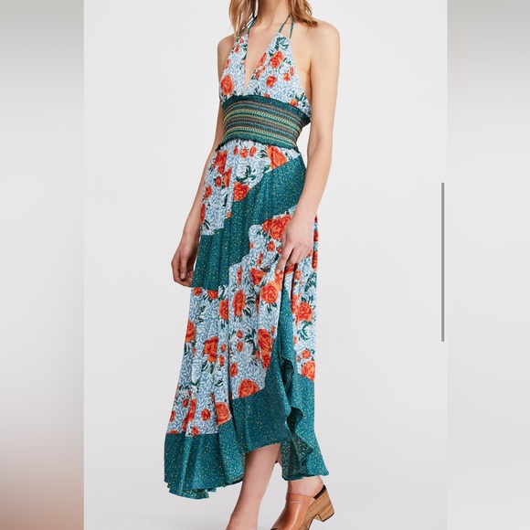 Free People Dresses & Skirts - Free People - Gabriela Slip Dress - Floral Print - size S